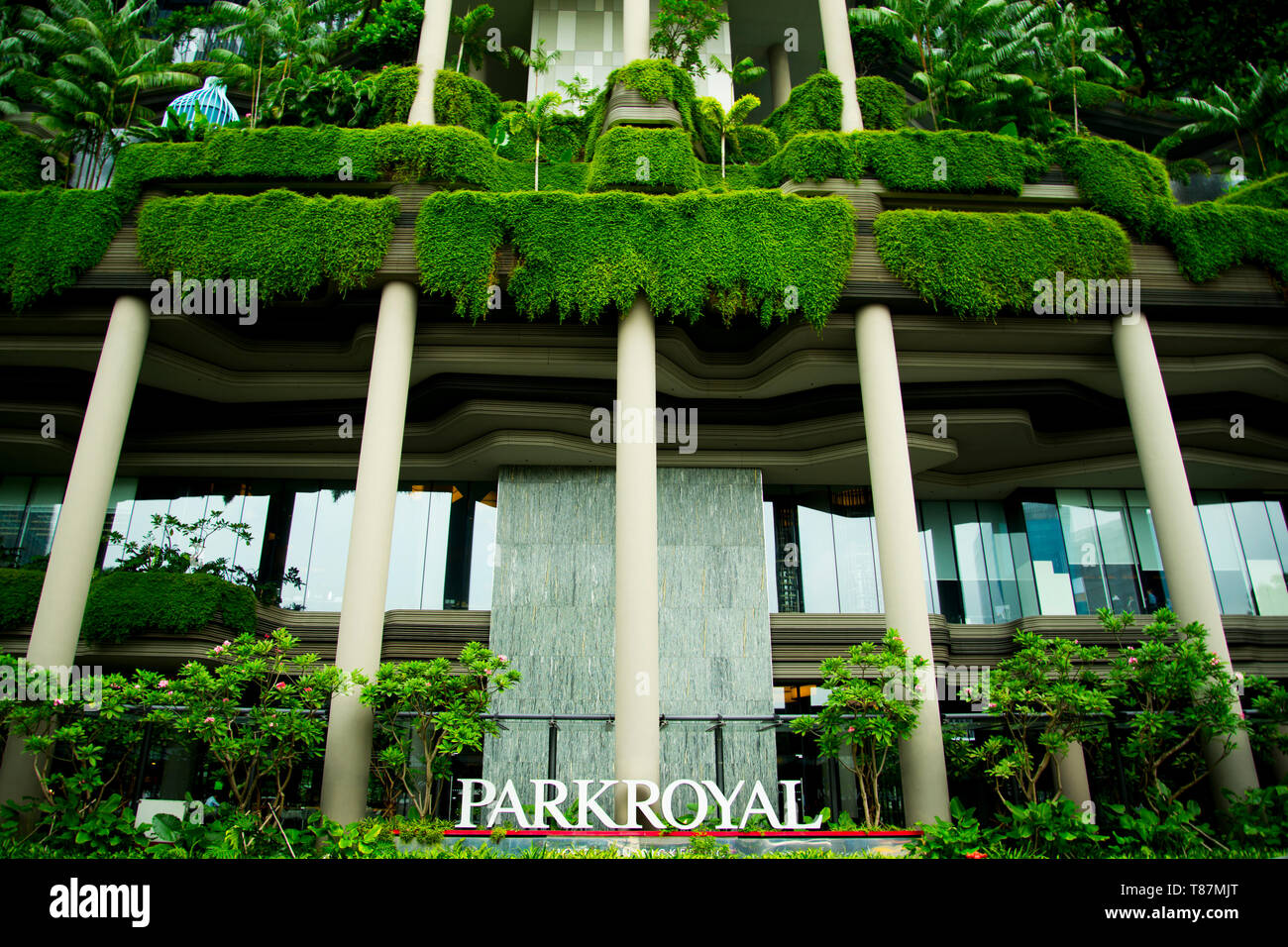 Parkroyal on Pickering - Singapore Stock Photo