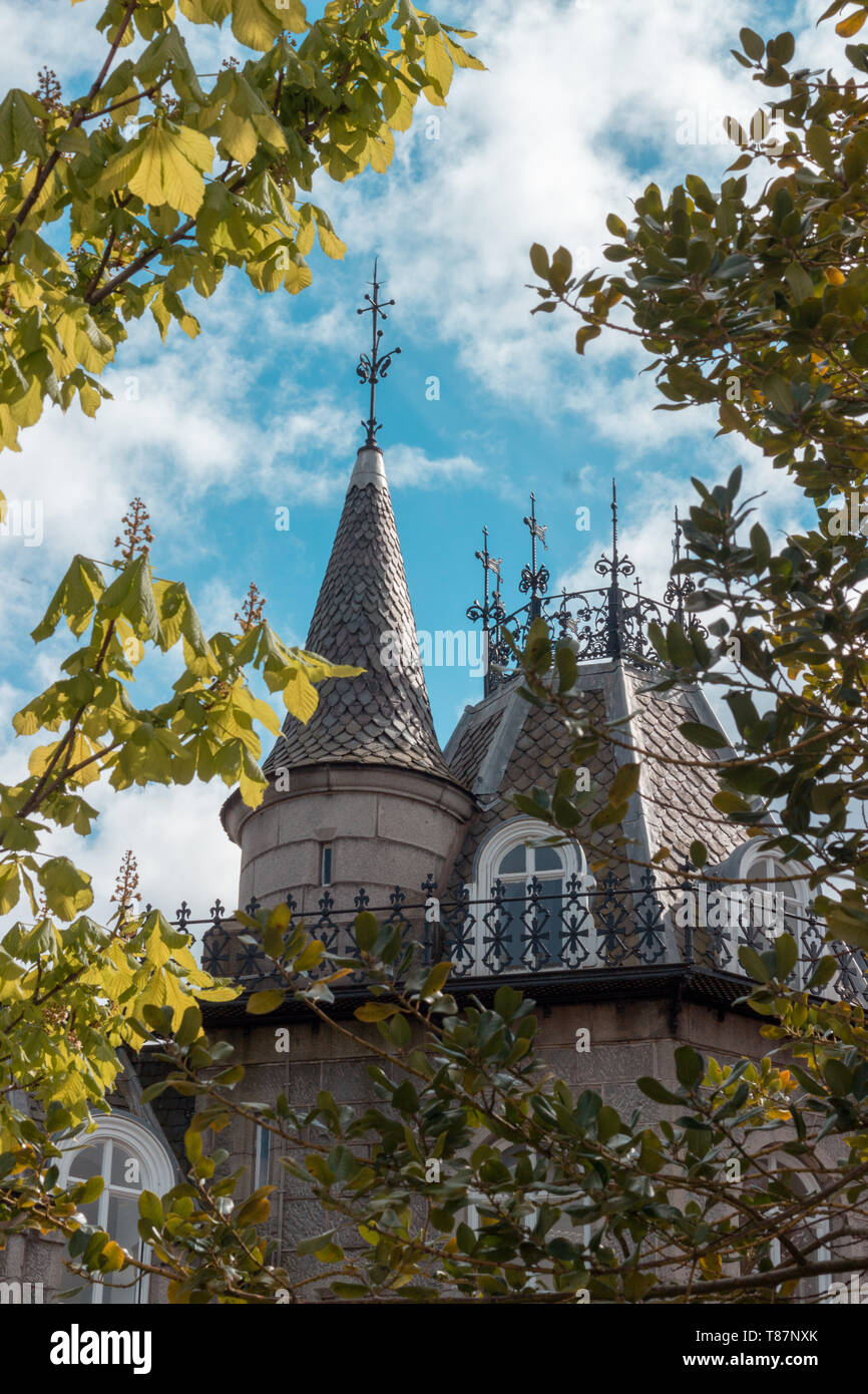 House made out of Granite in Aberdeen, Scotland Stock Photo Alamy