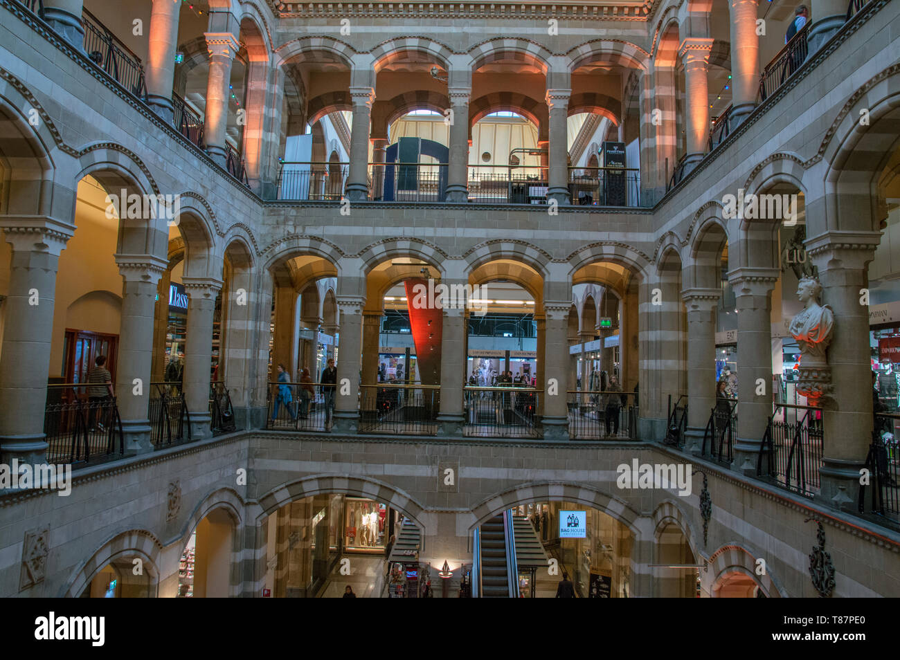 Inside The Magna Plaza Shopping Mall At Amsterdam The Netherlands 2019 (10 Stock Photo Alamy