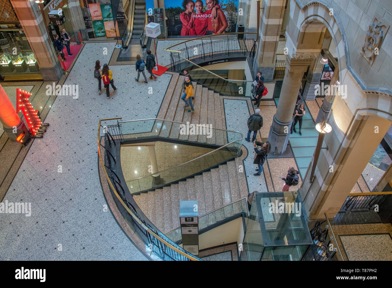 Inside The Magna Plaza Shopping Mall At Amsterdam The Netherlands 2019 (10 Stock Photo Alamy
