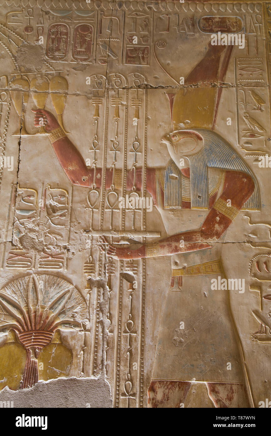 Abydos, Egypt Stock Photo Alamy