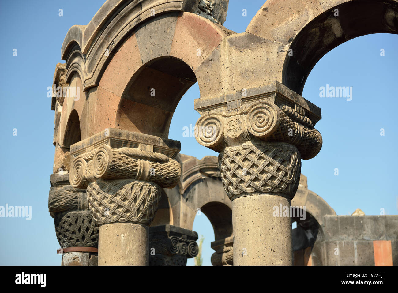 Zvartnots cathedral is the oldest and largest church in Armenia