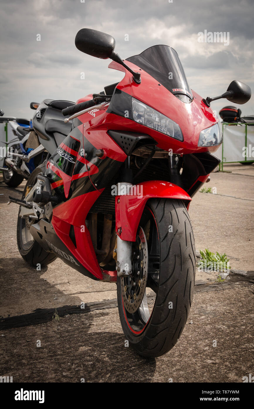 Honda Race Bike High Resolution Stock Photography And Images Alamy
