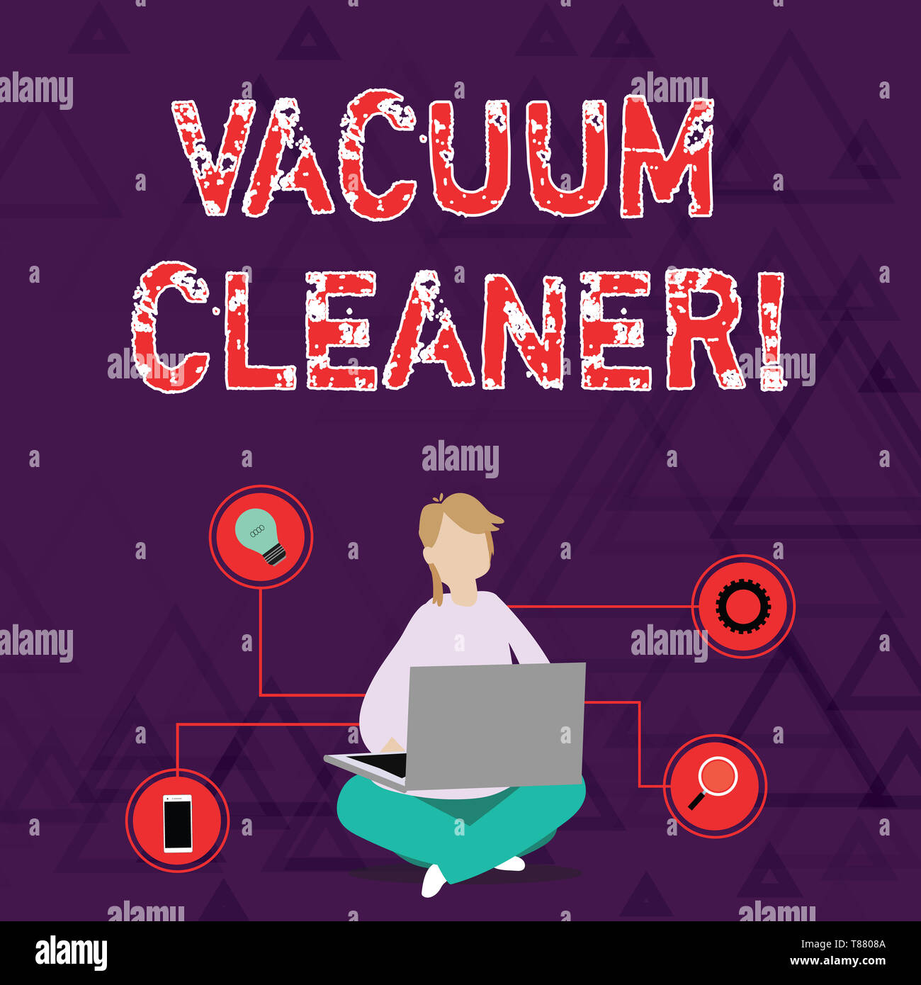 Conceptual Hand Writing Showing Vacuum Cleaner Concept Meaning