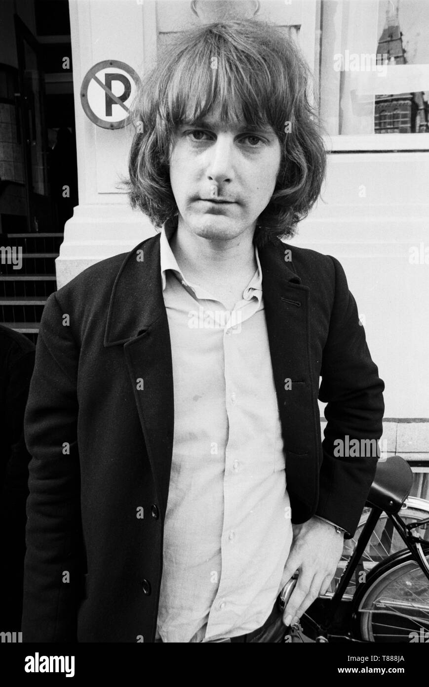 AMSTERDAM, NETHERLANDS Roger McGuinn from the Byrds posed in Amsterdam, Netherlands in 1970