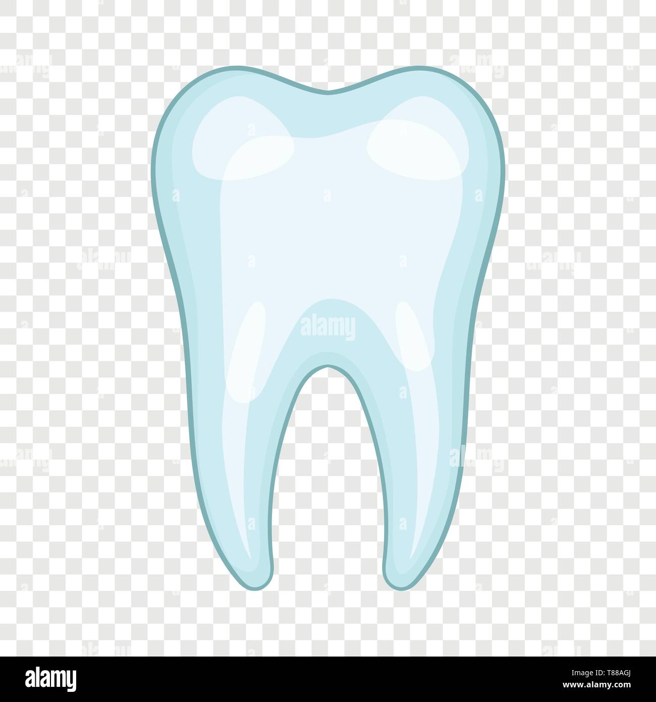 Tooth icon, cartoon style Stock Vector Image & Art - Alamy