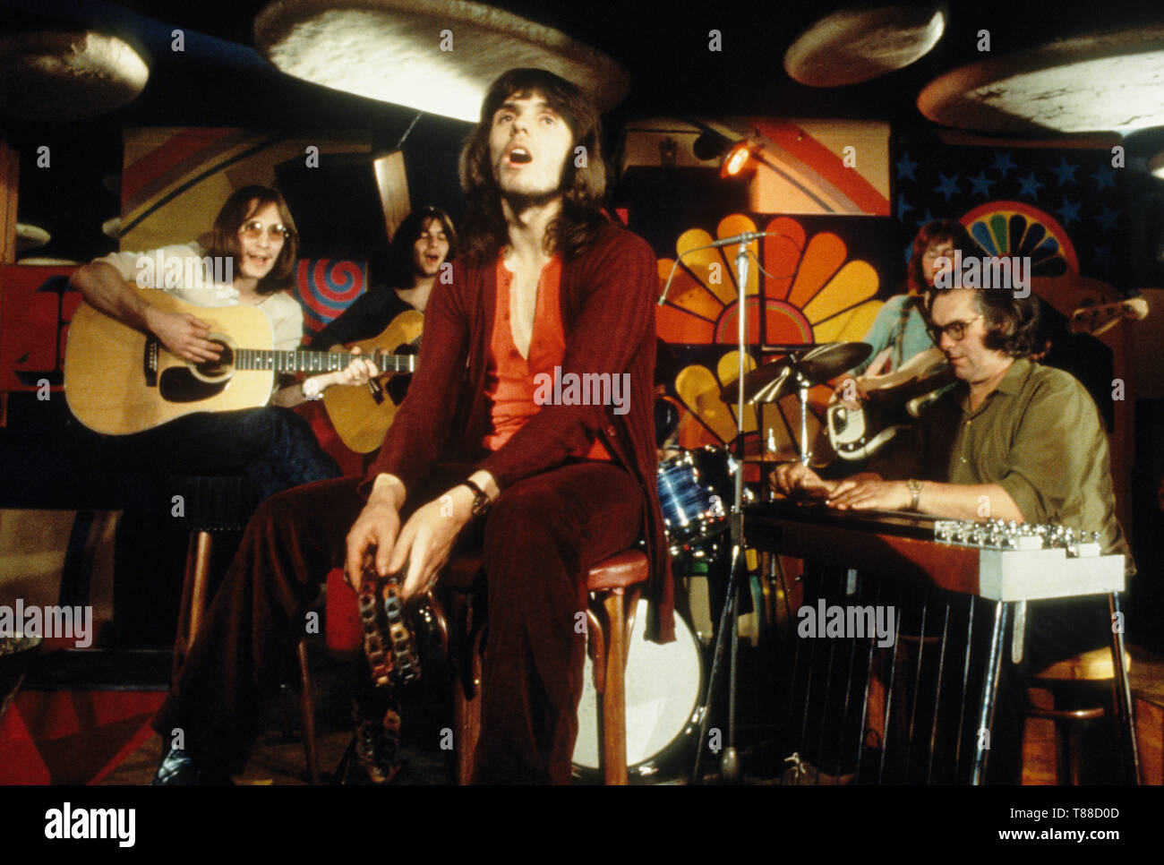 Amsterdam - 1971,  (Photo Gijsbert Hanekroot) *** Local Caption *** Ian Matthews, Southern Confort *** Local Caption *** Ian Matthews, Southern Confort Stock Photo