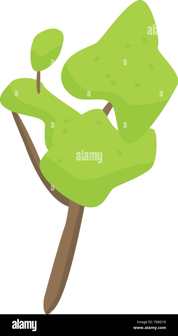 Tropical tree icon, isometric style Stock Vector