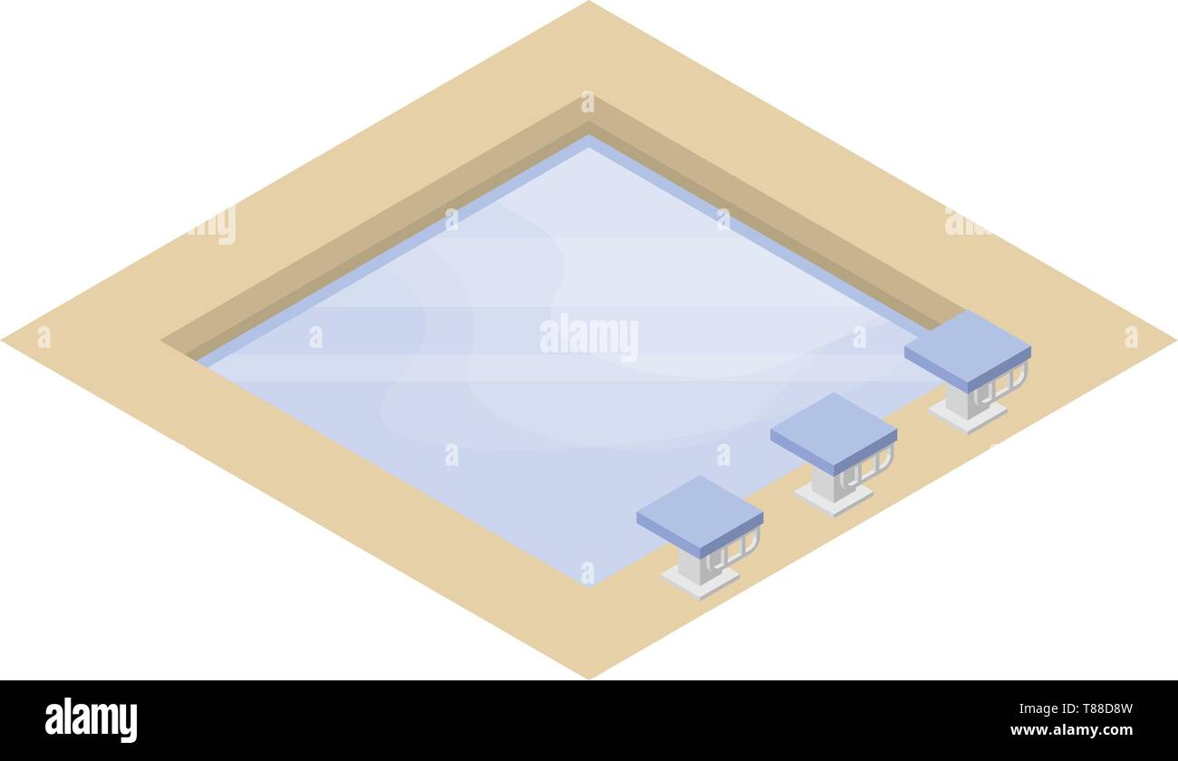 Modern spa interior pool Stock Vector Images - Alamy