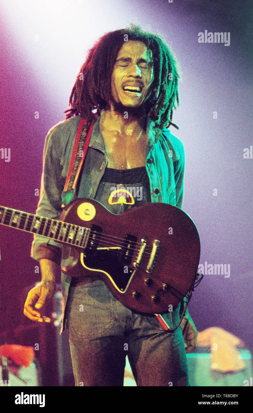 Bob Marley, The Hague (Voorburg), Netherlands 1976 den haag