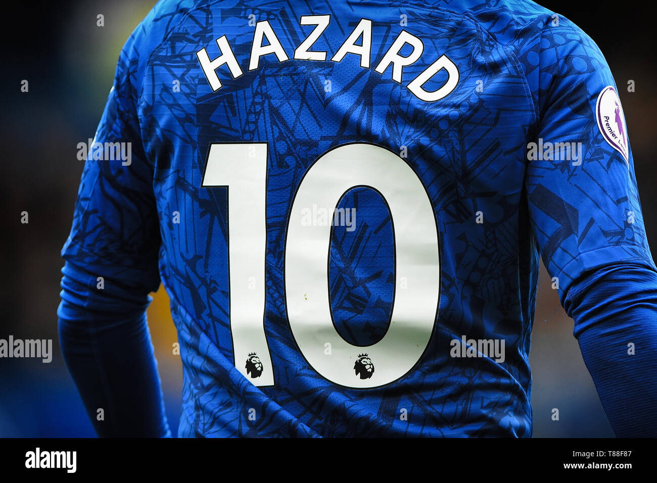Eden Hazard of Chelsea in the new 2019/20 shirt - Chelsea v Watford,  Premier League, Stamford Bridge, London - 5th May 2019 Editorial Use Only -  DataCo restrictions apply Stock Photo - Alamy