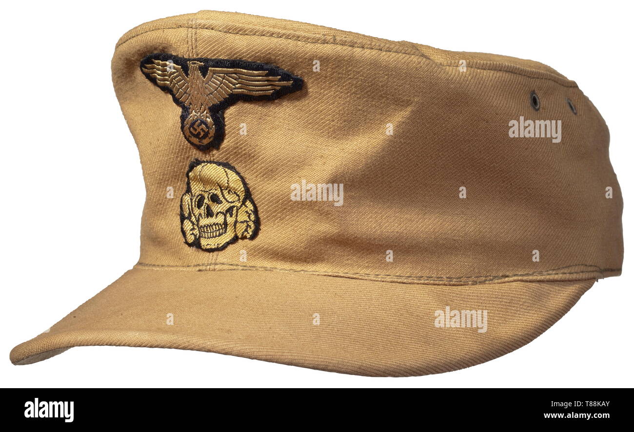 A tropical field cap of the Waffen-SS 