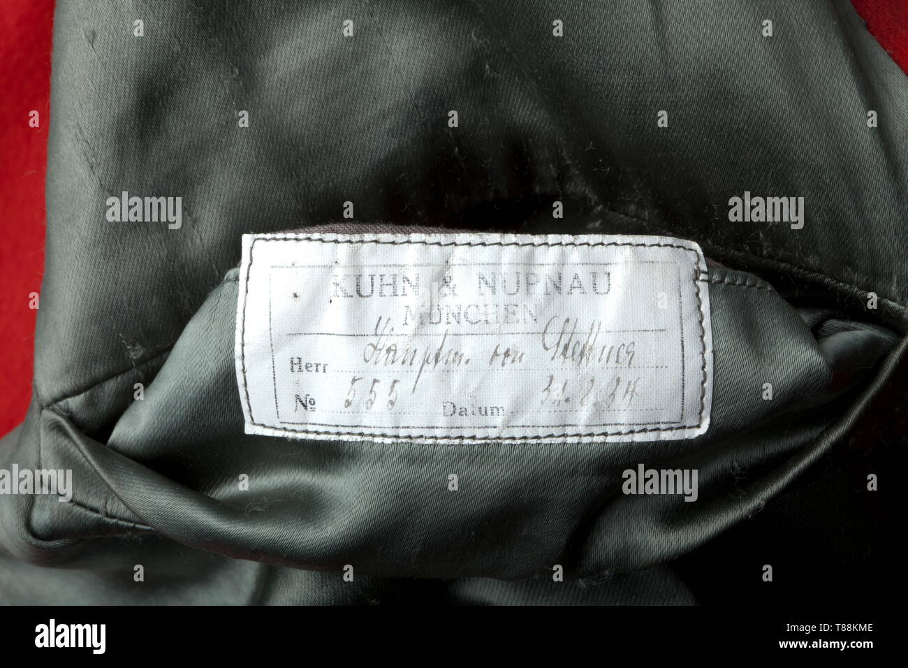 Military jacket name tag discount