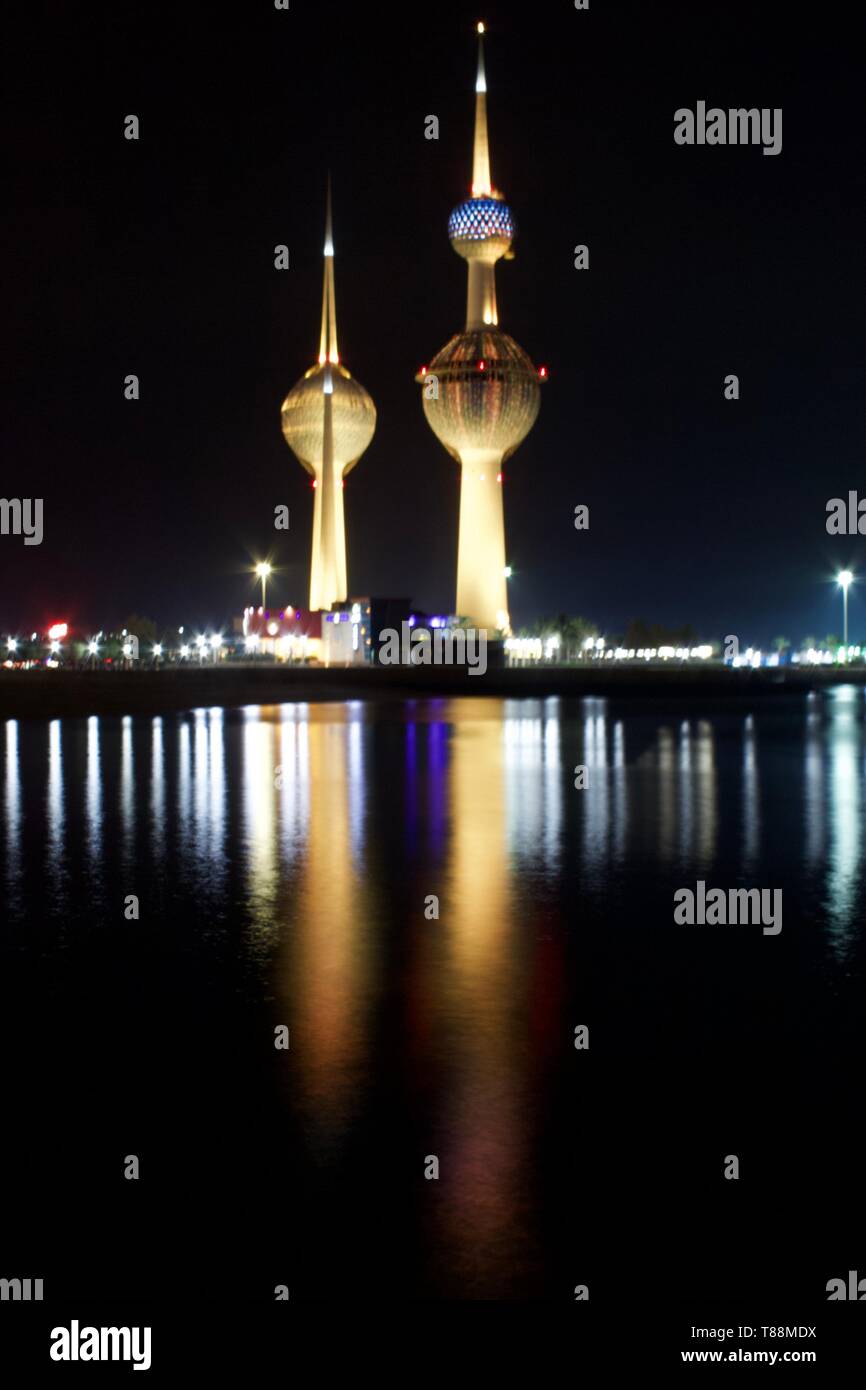 kuwait light tower Stock Photo Alamy