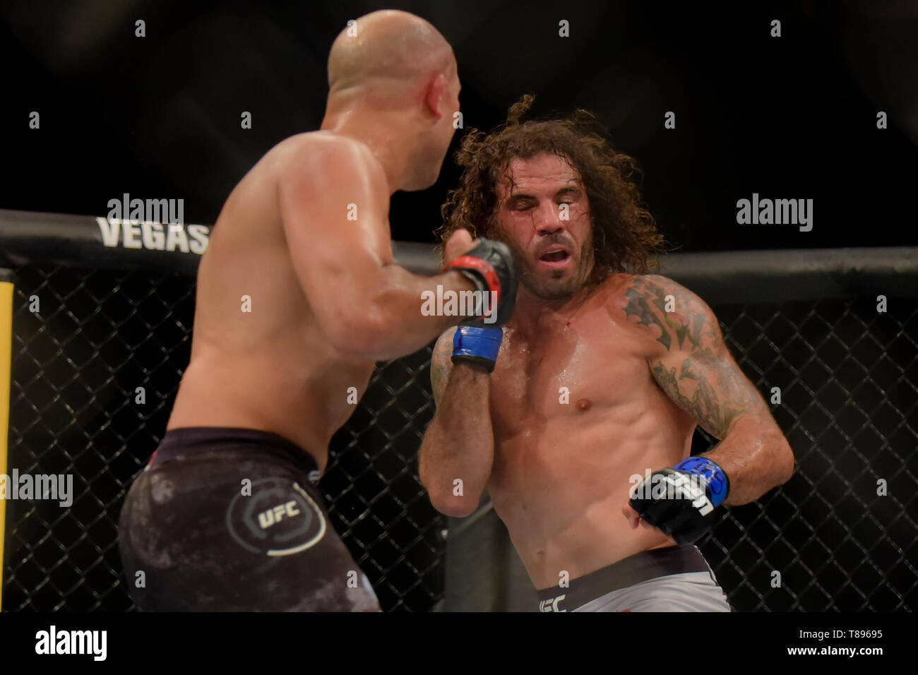RIO DE JANEIRO, RJ - 11.05.2019: UFC 237 MANAJUNAS VS ANDRADE - Clay Guida &quot;The Carpenter&quot; vs. Bj Penn &quot;The Pgydigy&quot; dur237 237 - Manajunas vs. Andrade. Jeunesse Arena.ena. Rio de Janeiro - RJ. (P: Reinaldo Rdo Reginato/Fotoarena) Stock Photo