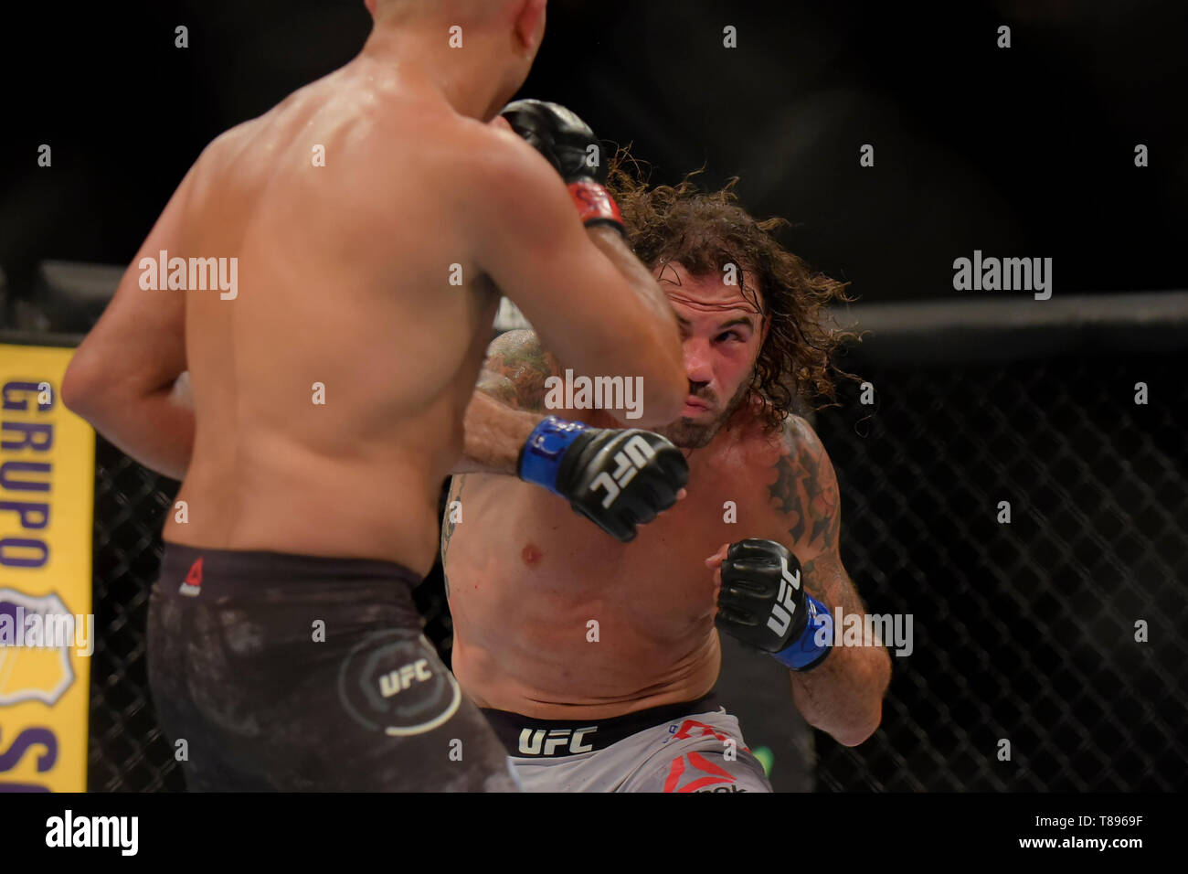RIO DE JANEIRO, RJ - 11.05.2019: UFC 237 MANAJUNAS VS ANDRADE - Clay Guida &quot;The Carpenter&quot; vs. Bj Penn &quot;The Pgydigy&quot; dur237 237 - Manajunas vs. Andrade. Jeunesse Arena.ena. Rio de Janeiro - RJ. (P: Reinaldo Rdo Reginato/Fotoarena) Stock Photo