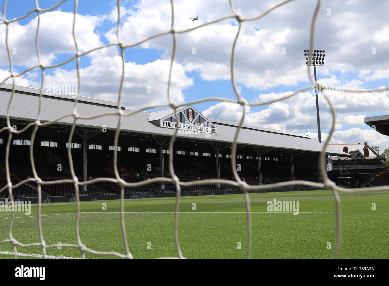 London, UK. 12th May, 2019.      General View of Craven Cottage       during the Premier League match between Fulham and Newcastle United at Craven Cottage, London on Sunday 12th May 2019. Credit: MI News & Sport /Alamy Live News Stock Photo