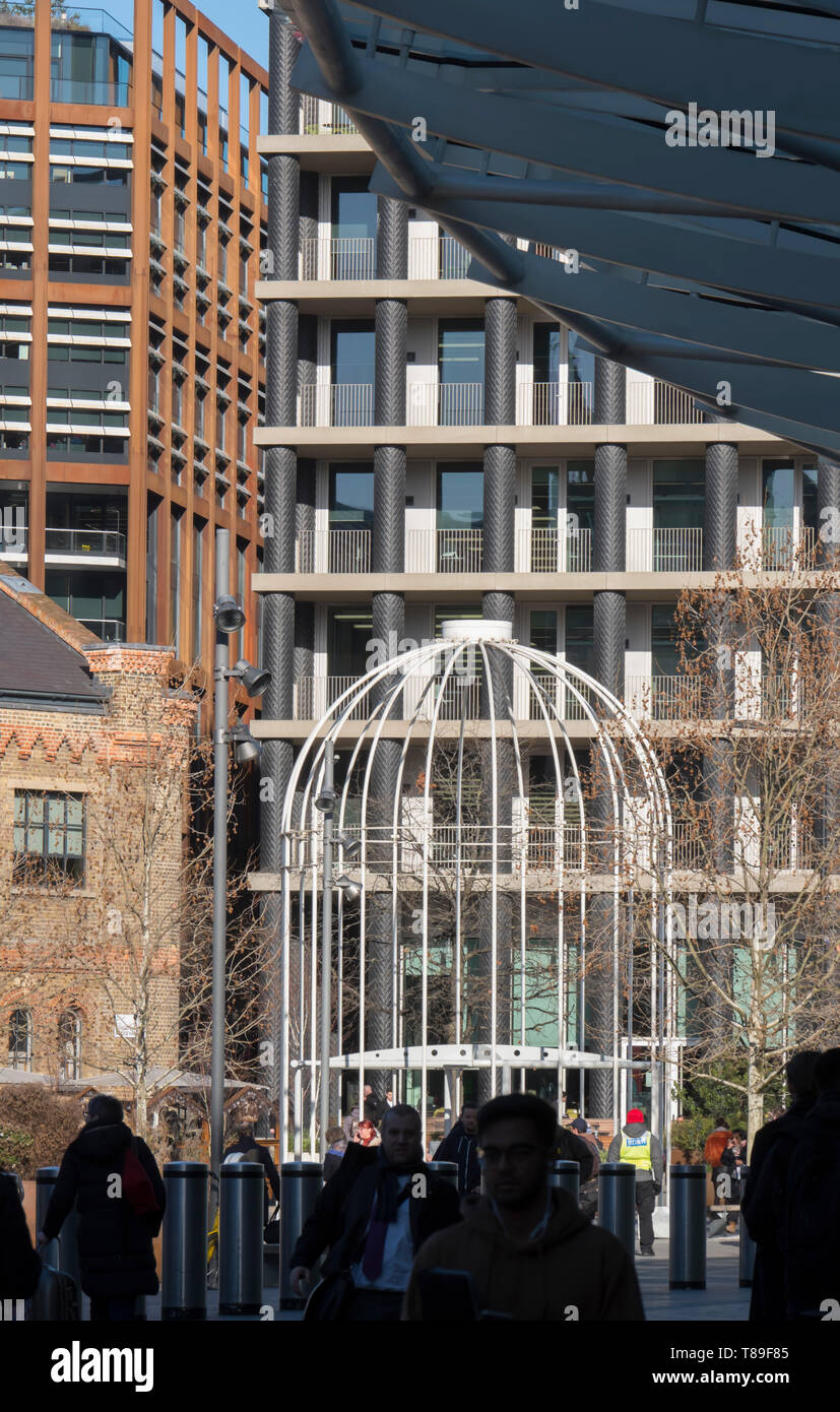 europe, UK, England, London, Kings Cross 2019 birdcage Stock Photo Alamy