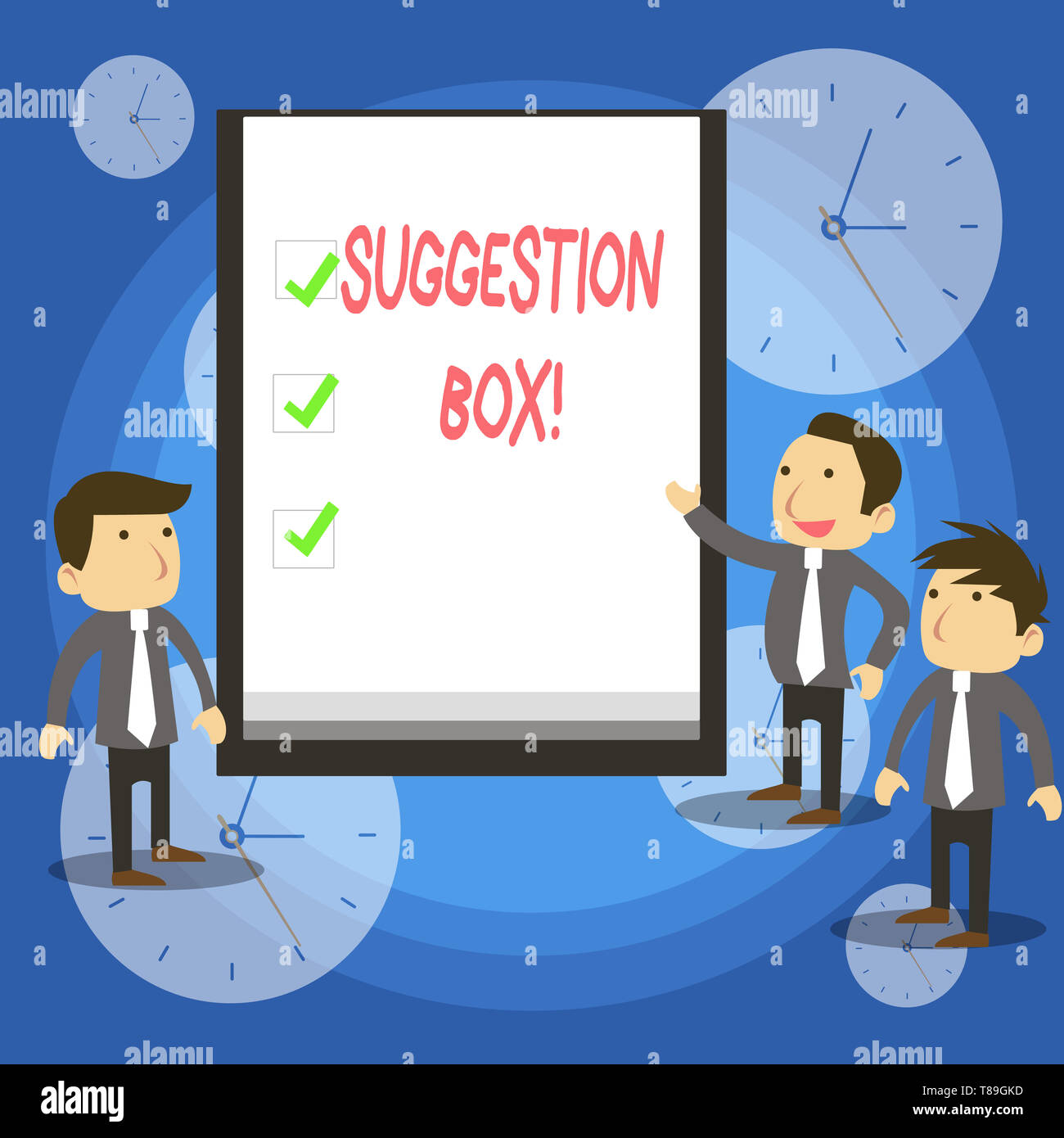Suggestion Open Text sign showing Suggestion Box. Business photo showcasing container ...