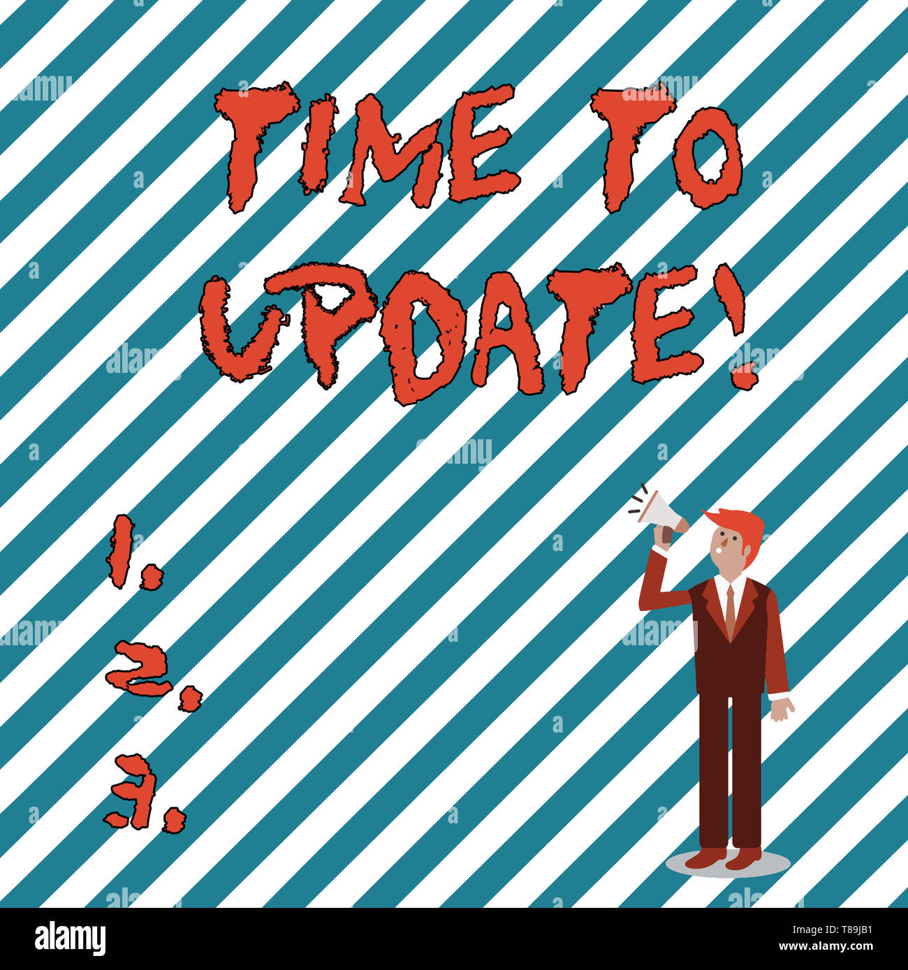 Updating Paperwork Note Looking at announcements hi-res stock photography and images - Alamy