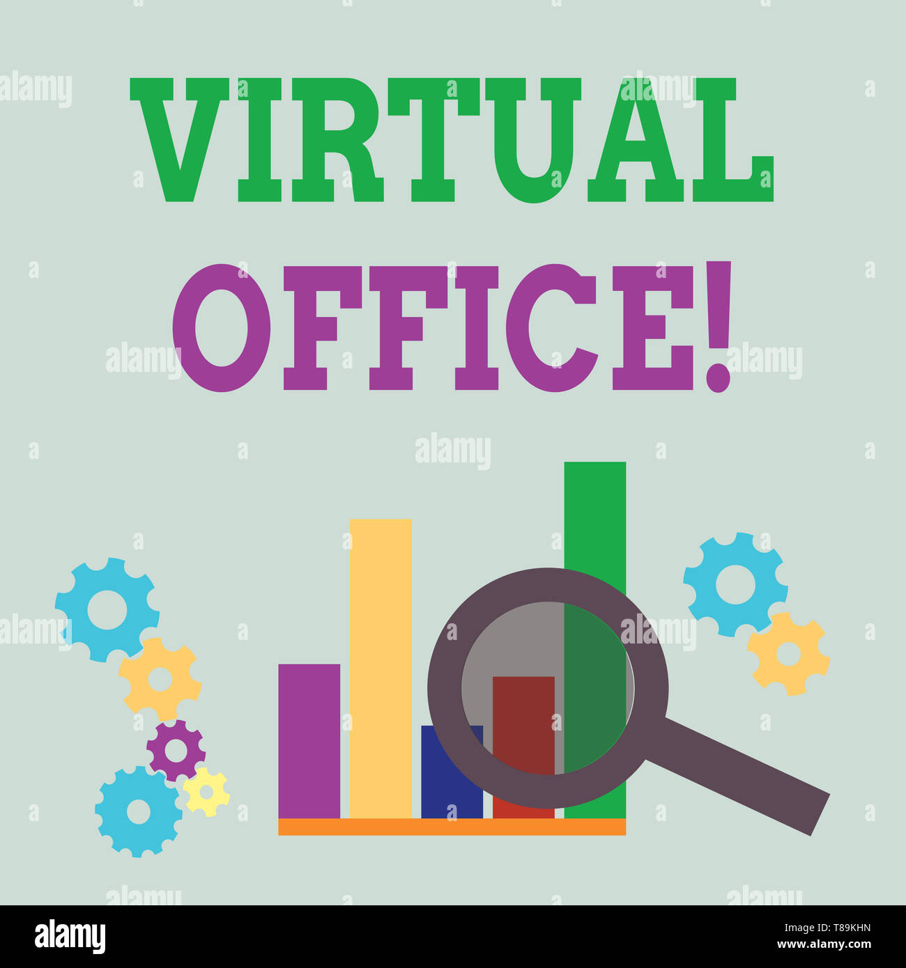 Word writing text Virtual Office. Business photo showcasing Mobile ...