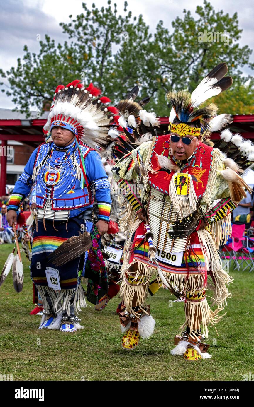 United States, North Dakota, Bismarck, annual intertribal powwow, Sioux