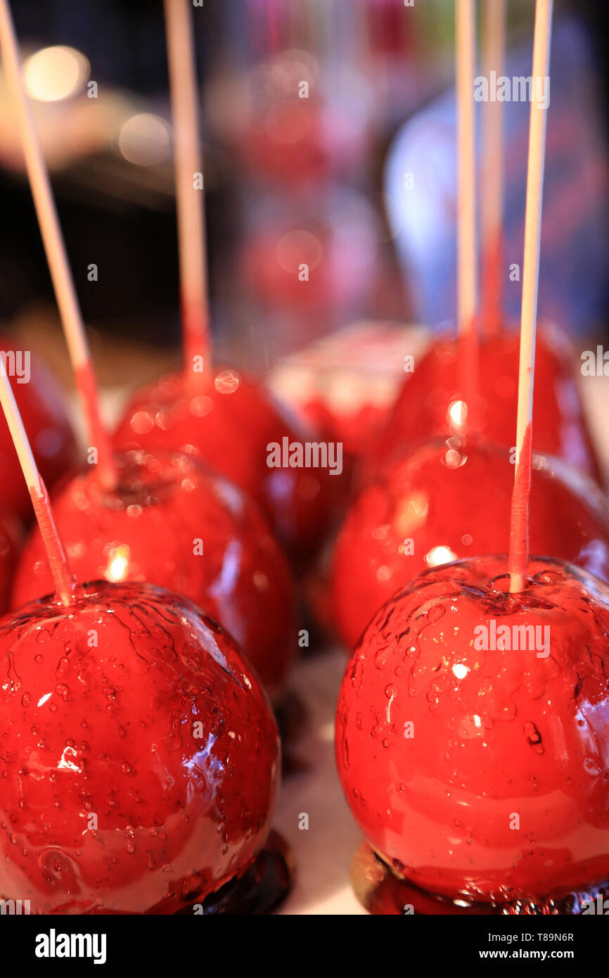 Pomme d'amour ensanglantée