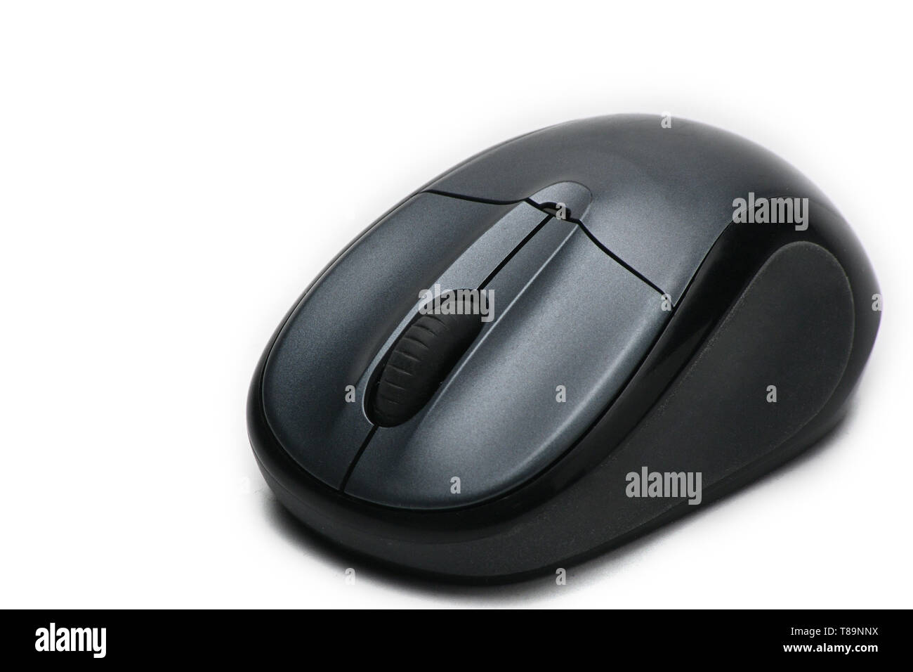 Computer mouse on a white isolated background Stock Photo