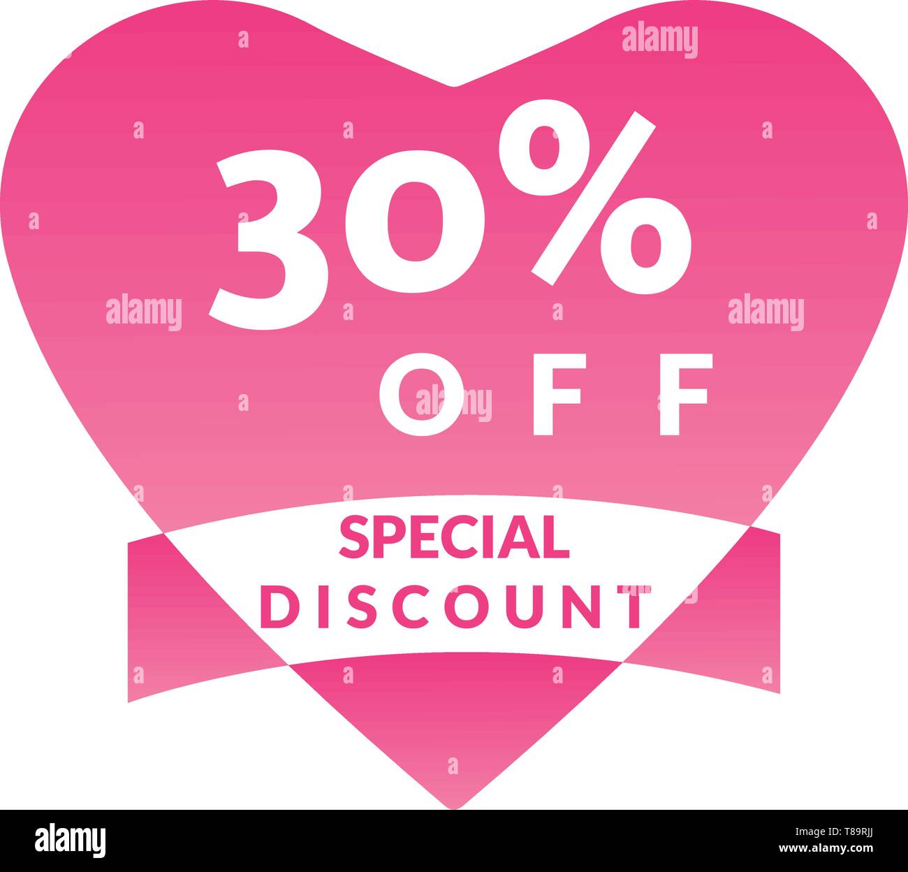 30 Discount Offer Discount Promotion Sale Brilliant Poster Banner Ads Valentine Day Sale Holiday Discount Tag Special Offer Stock Vector Image Art Alamy