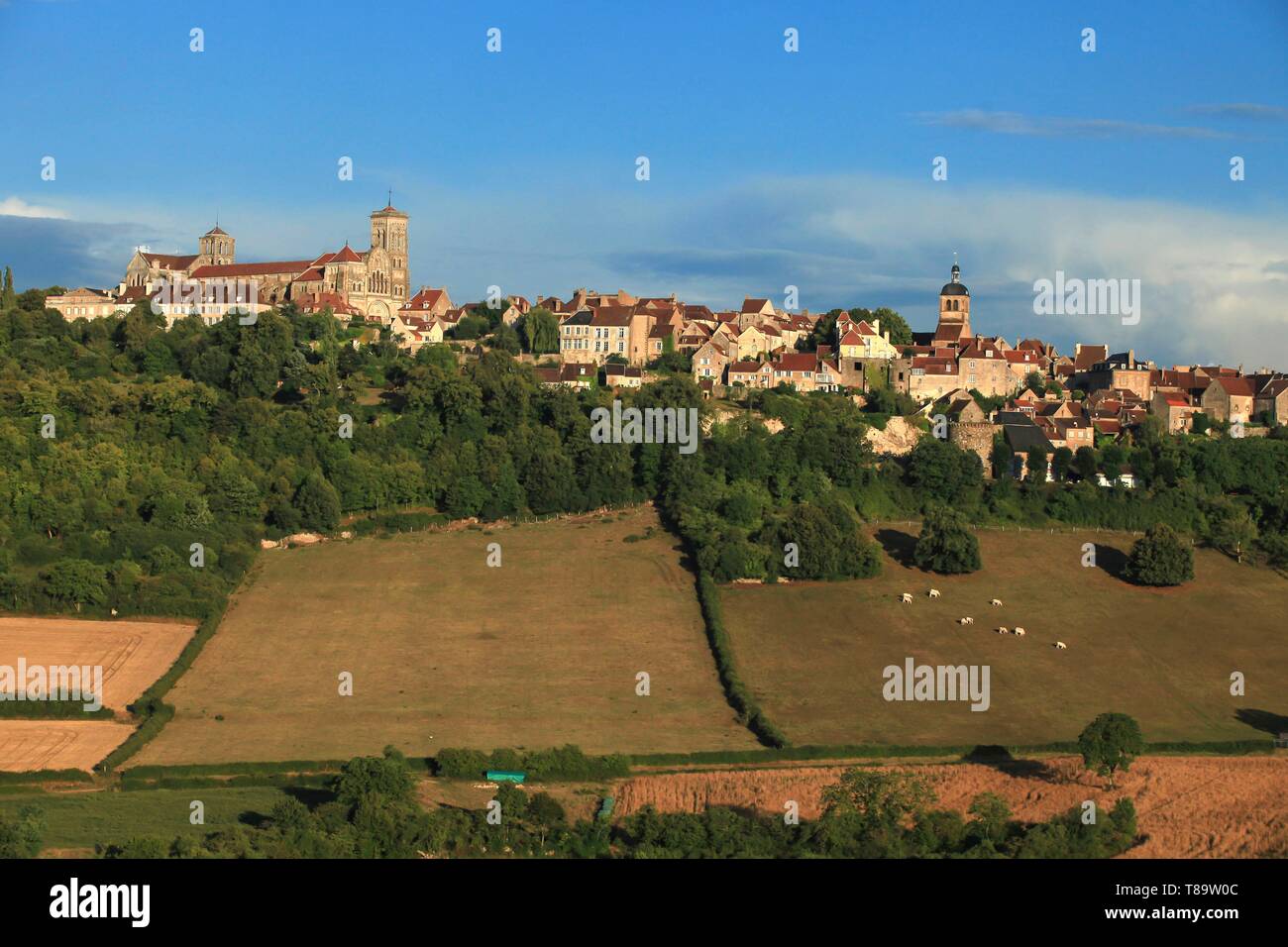 Vezelay France High Resolution Stock Photography And Images Alamy
