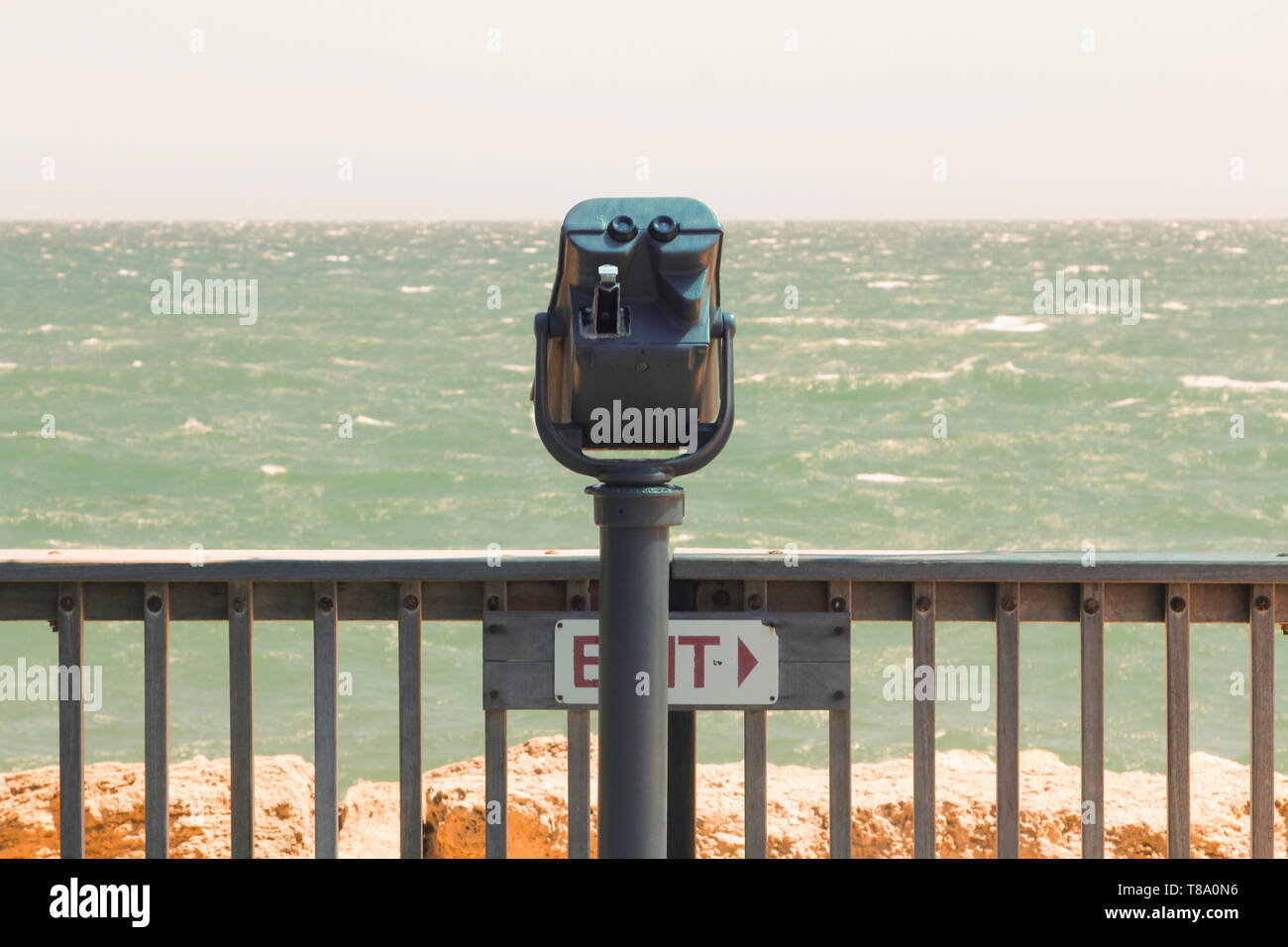 Coin Operated Binoculars Perth, Western Australia, Australia Stock