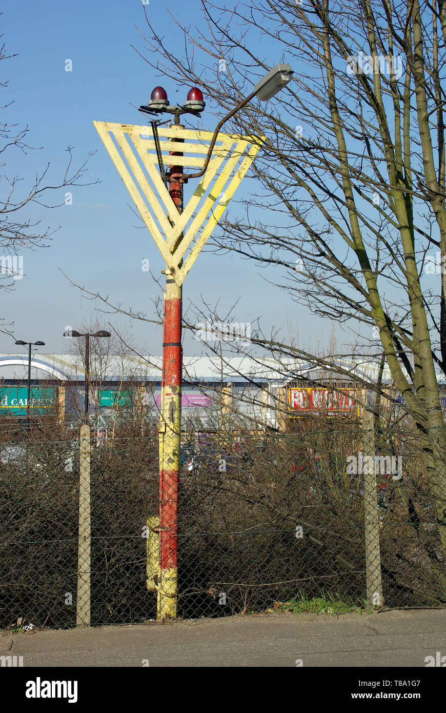 Airport warning signs hi-res stock photography and images - Alamy
