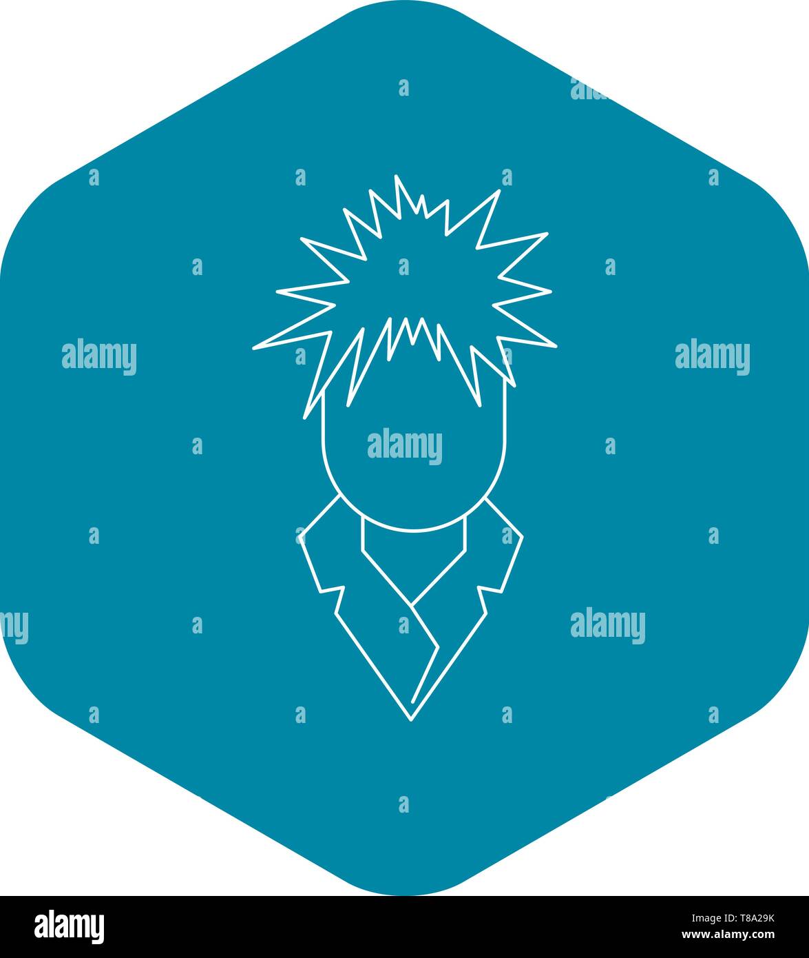 Singer icon, outline style Stock Vector Image & Art - Alamy