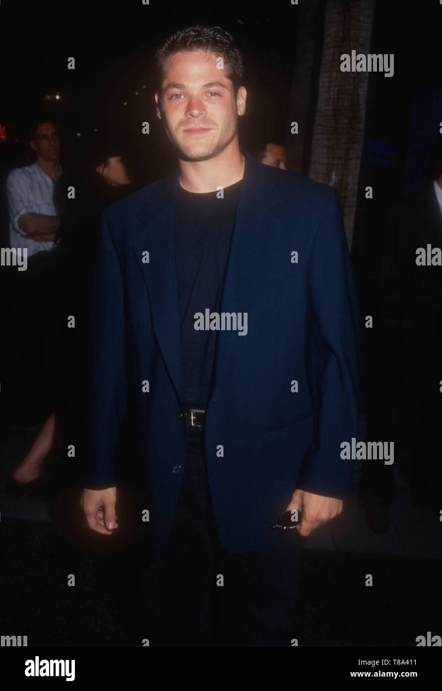 Hollywood, California, USA 13th April 1994 Actor David Barry Gray attends the 'Backbeat' Hollywood Premiere on April 13, 1994 at Galaxy Theatre in Hollywood, California, USA. Photo by Barry King/Alamy Stock Photo Stock Photo