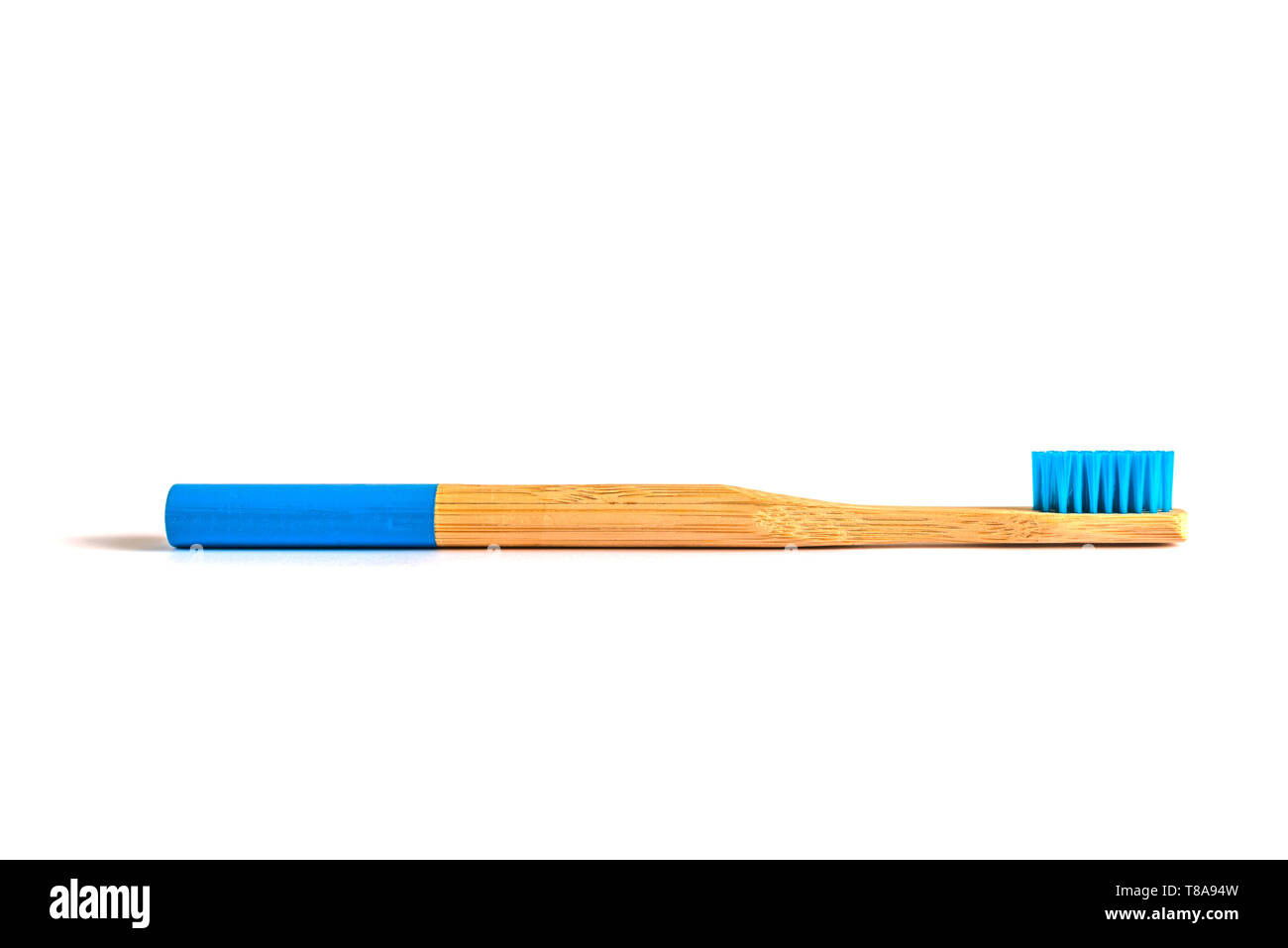 bamboo toothbrush isolated on the white background Stock Photo - Alamy