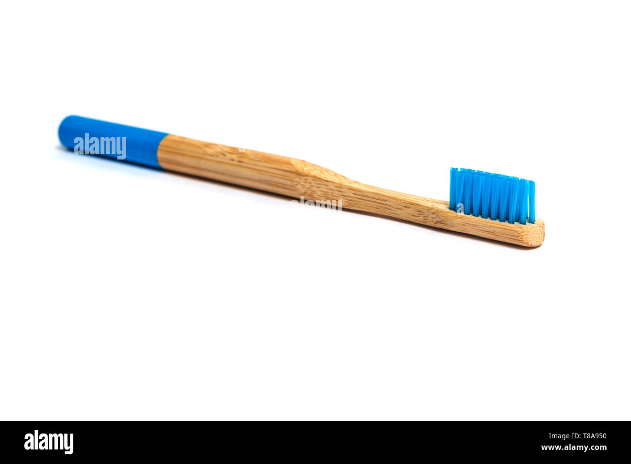 bamboo toothbrush isolated on the white background Stock Photo - Alamy