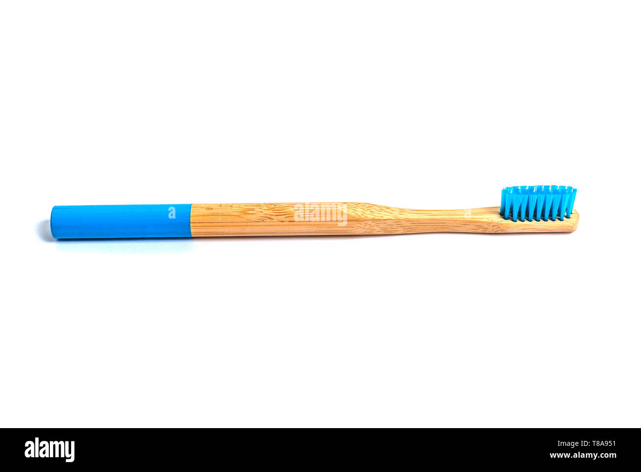 bamboo toothbrush isolated on the white background Stock Photo - Alamy