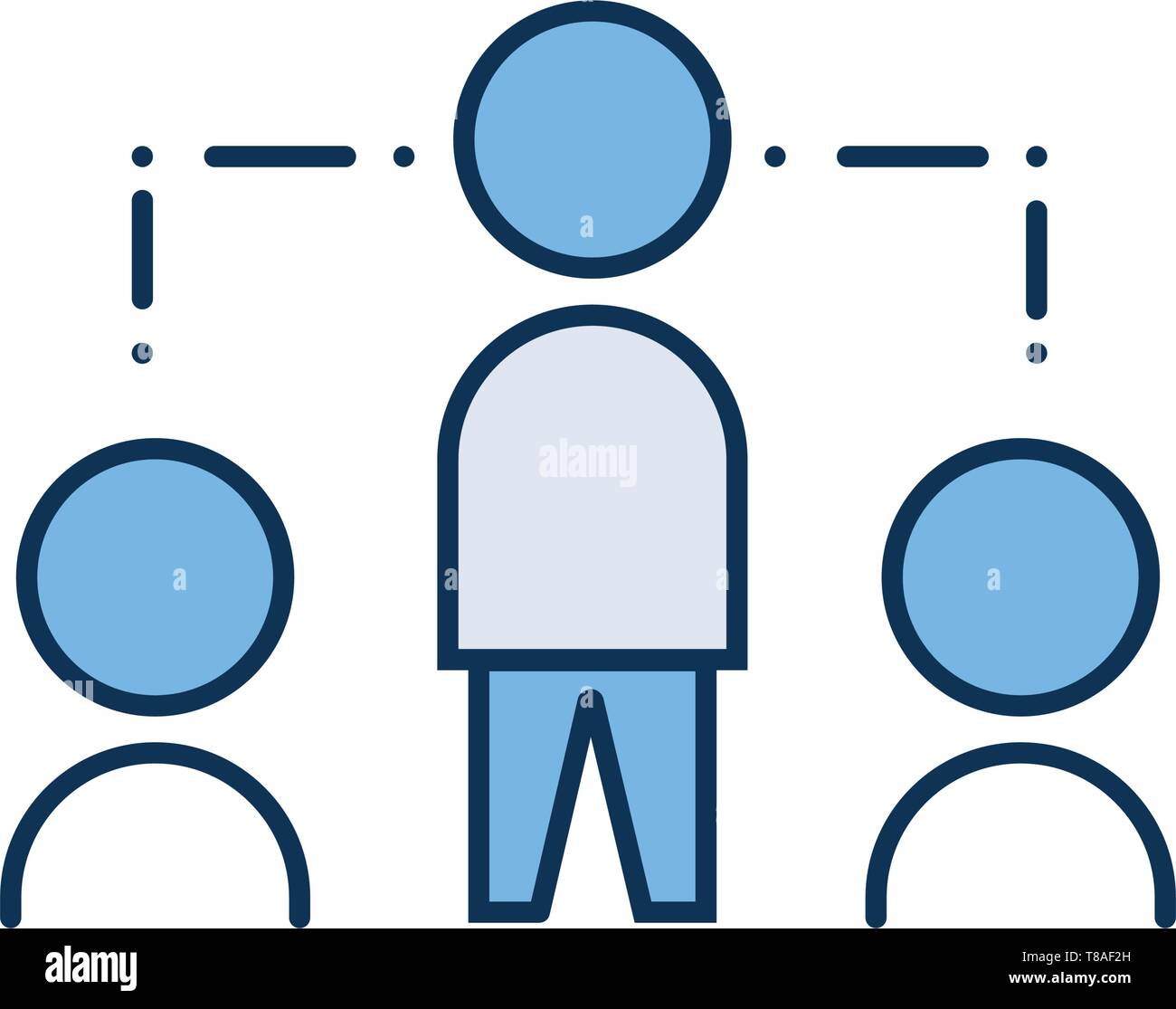 networking icon. Vector networking sign symbol Stock Vector
