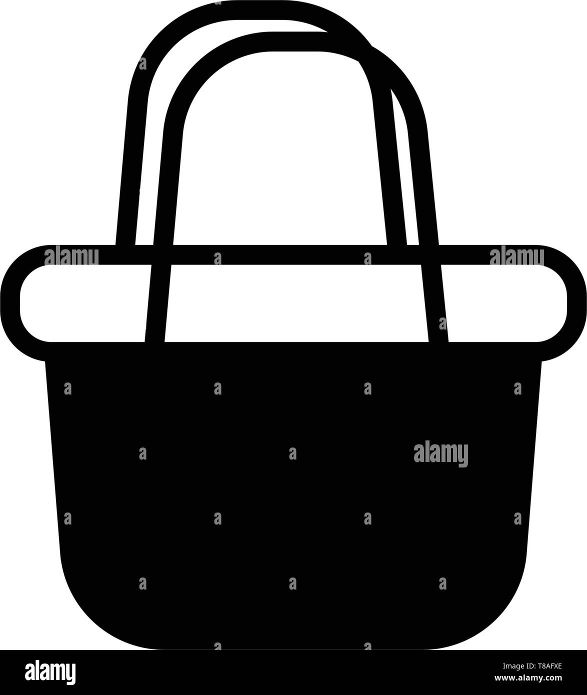 Basket vector icon Full editable basket vector icon for website and