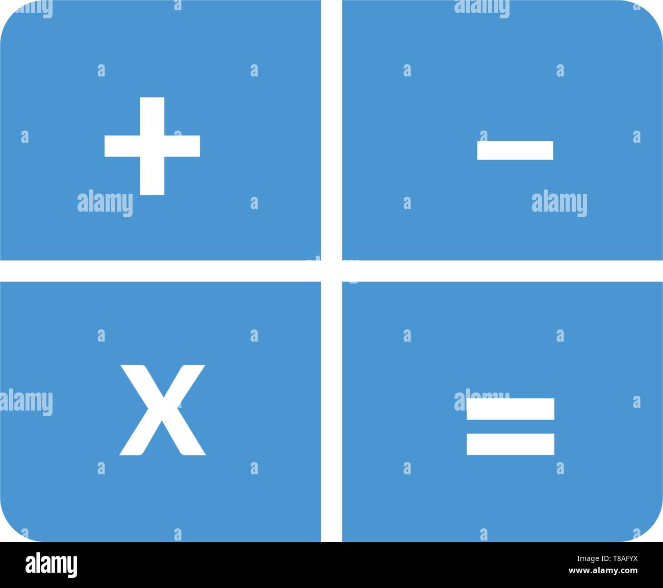 calculator vector icon- Full editable calculator vector icon for website or mobile apps. Stock Vector