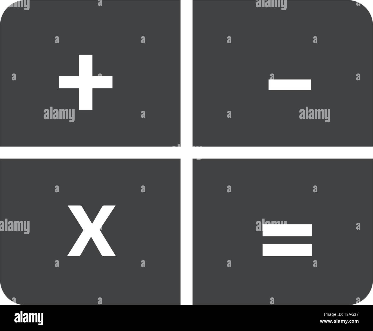 calculator vector icon- Full editable calculator vector icon for website or mobile apps. Stock Vector