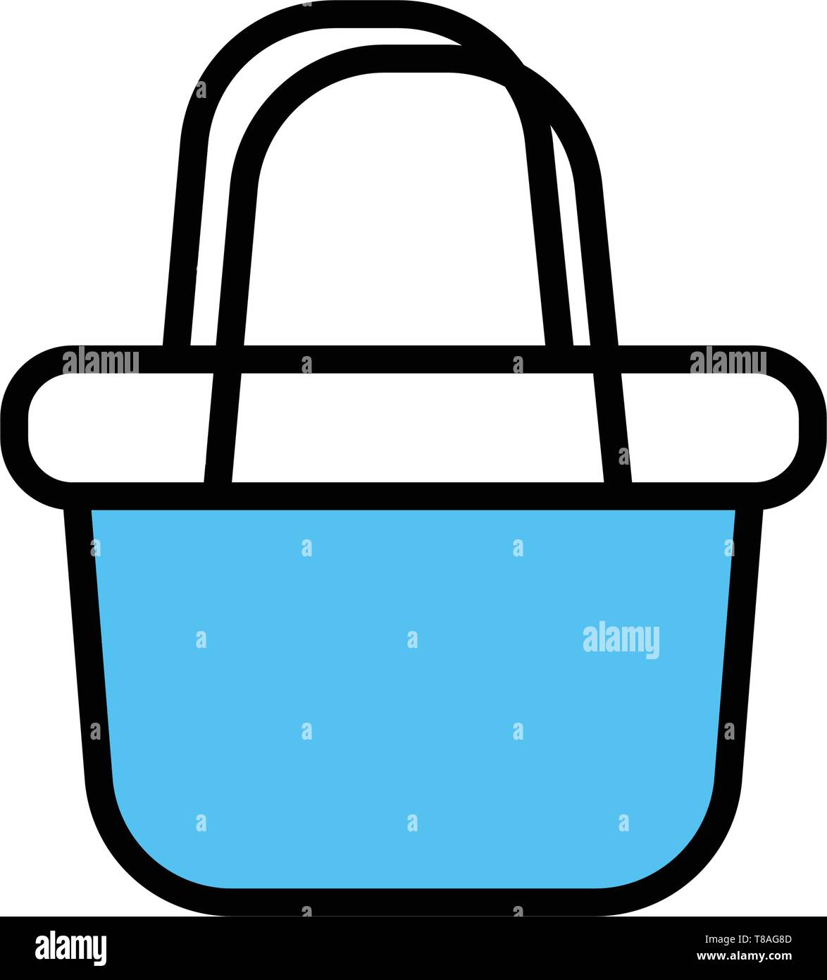 Basket vector icon- Full editable basket vector icon for website and mobile apps. Stock Vector