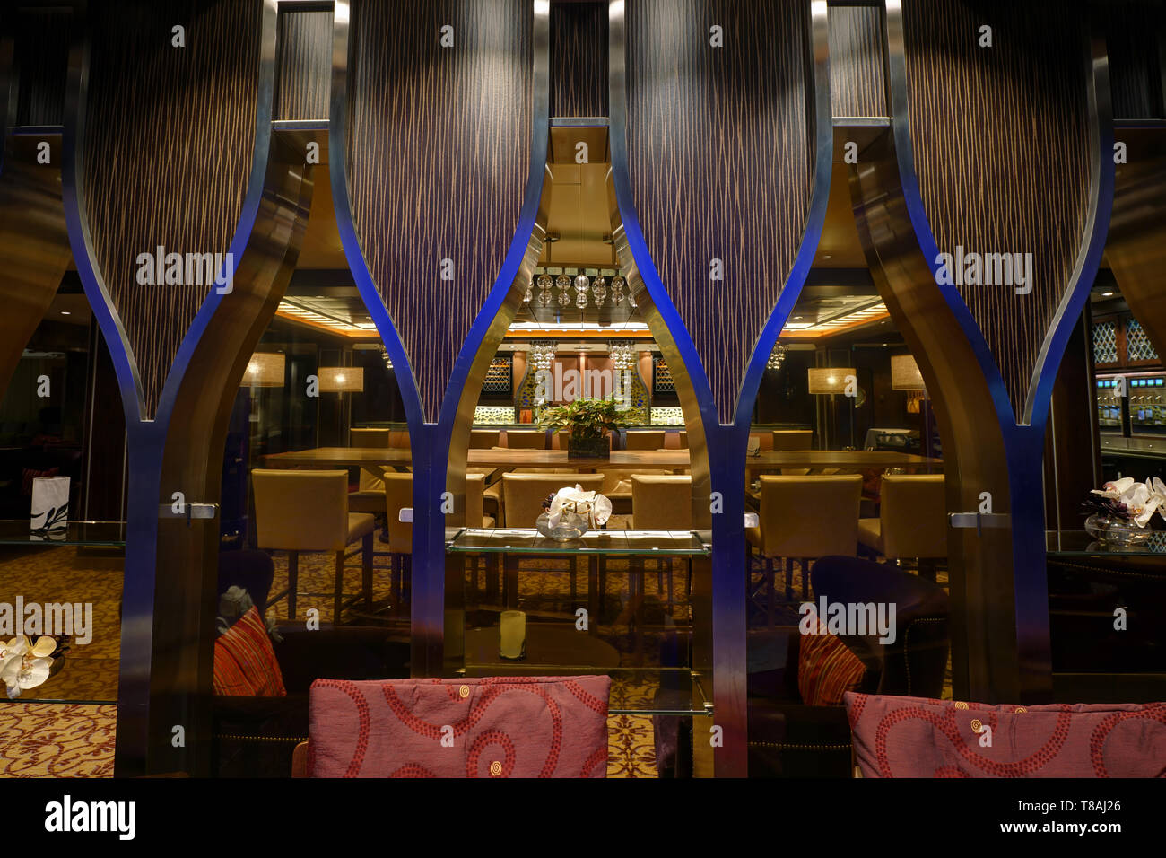 Vintages (wine bar), Anthem of the Seas, Royal Caribbean Cruise Ship