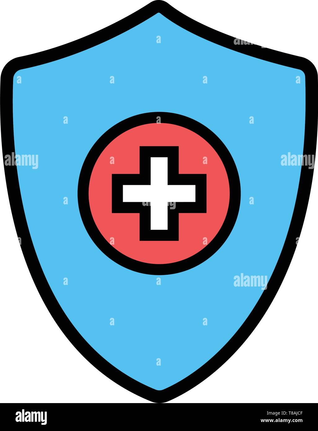 Protection Icon- Medical and healthcare protection vector icon Stock ...