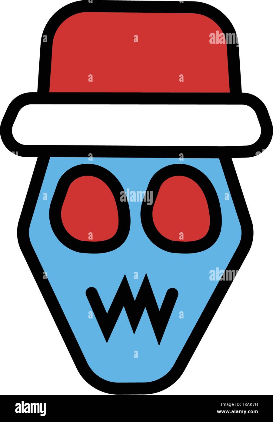 halloween icon. vector sign symbol Stock Vector