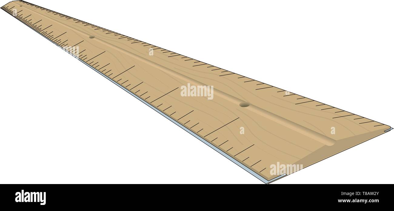 Ruler Vector Illustration Stock Vector Image & Art - Alamy