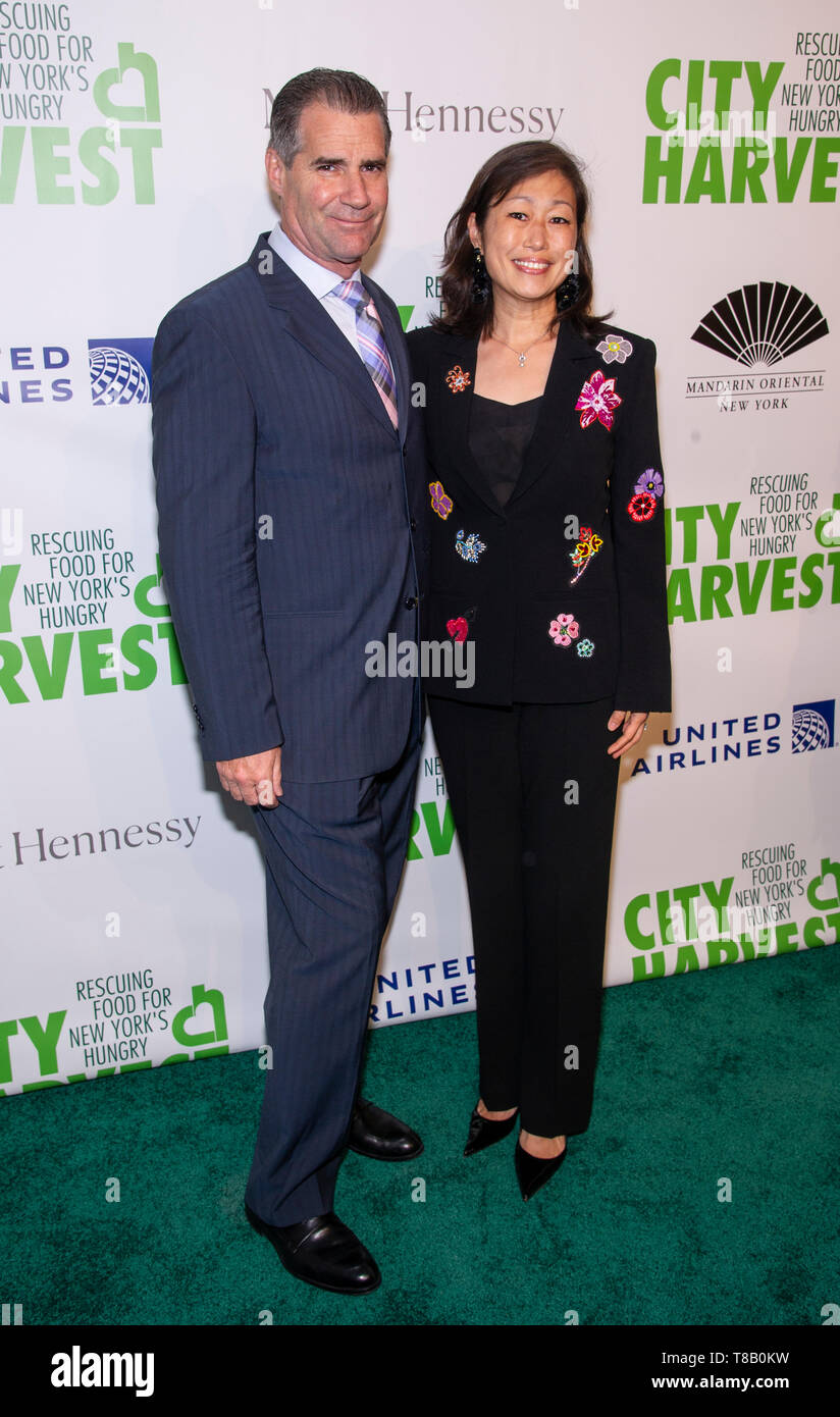 New York, NY - April 30, 2019: Kerry Heffernan and Grace Koo