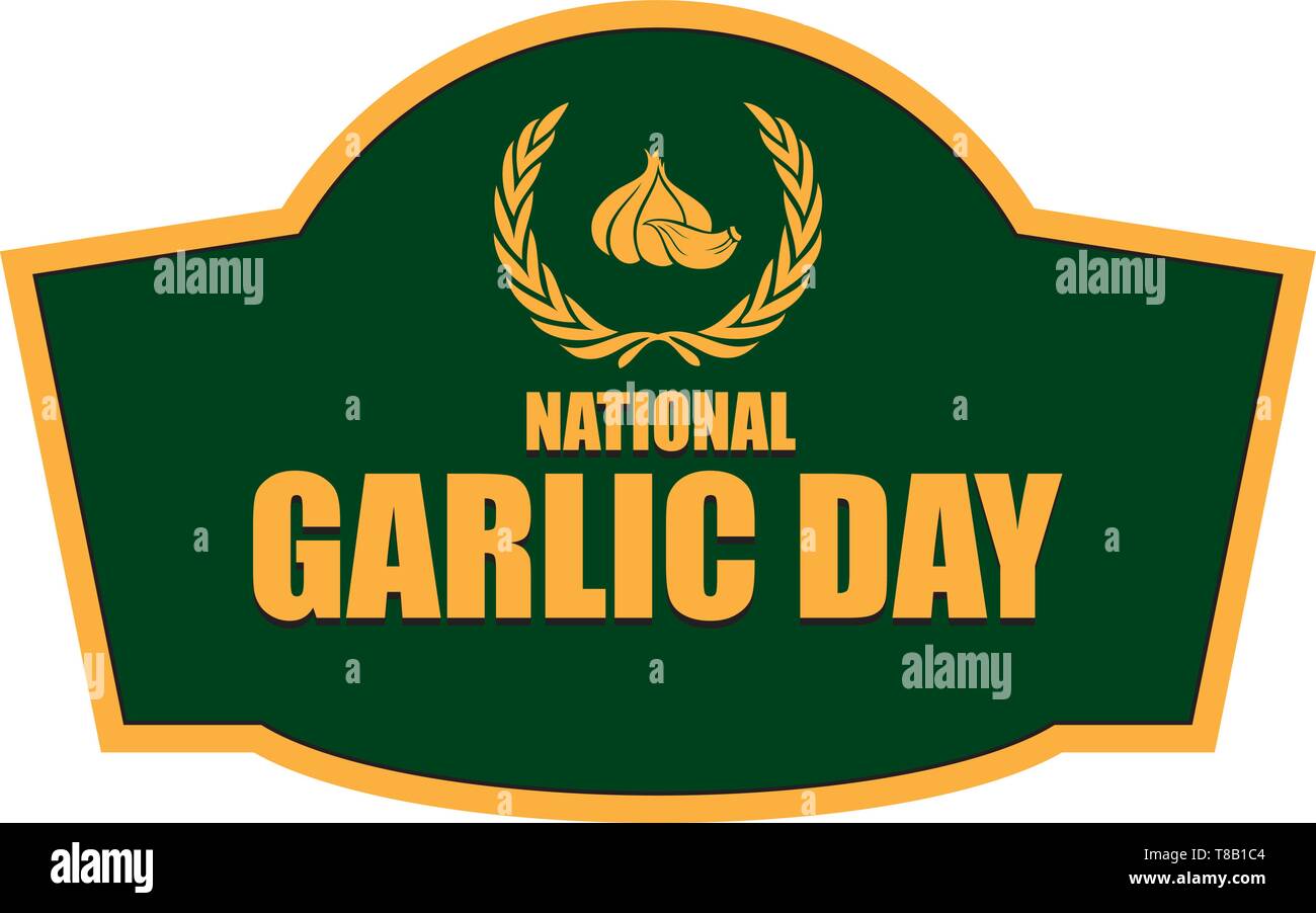 Shortcut for April event National Garlic Day Stock Vector Image & Art ...
