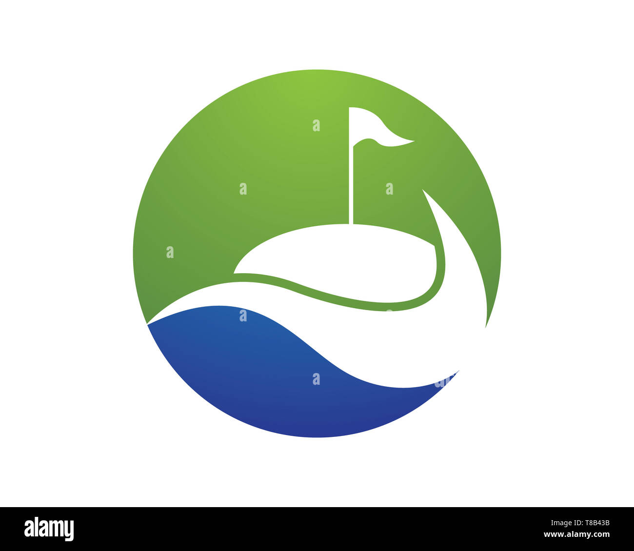 Golf Logo Template Vector Illustration Icon Design Stock Photo Alamy