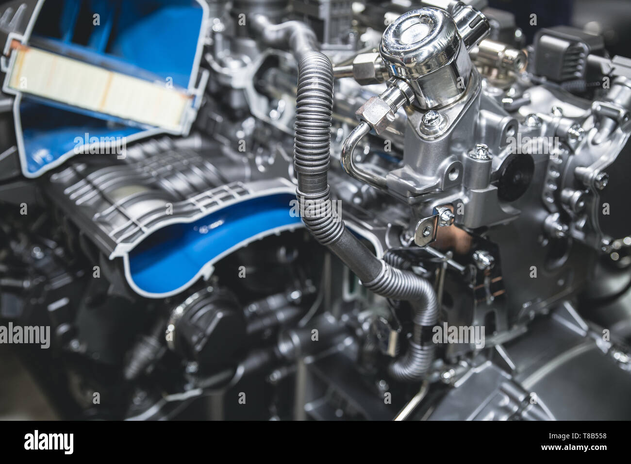 Part of the cars engine Stock Photo - Alamy